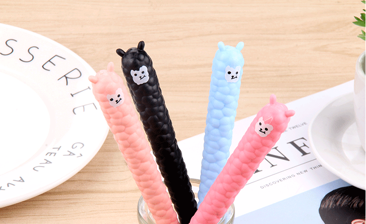 Bolígrafo en forma de cordero de plástico al por mayor